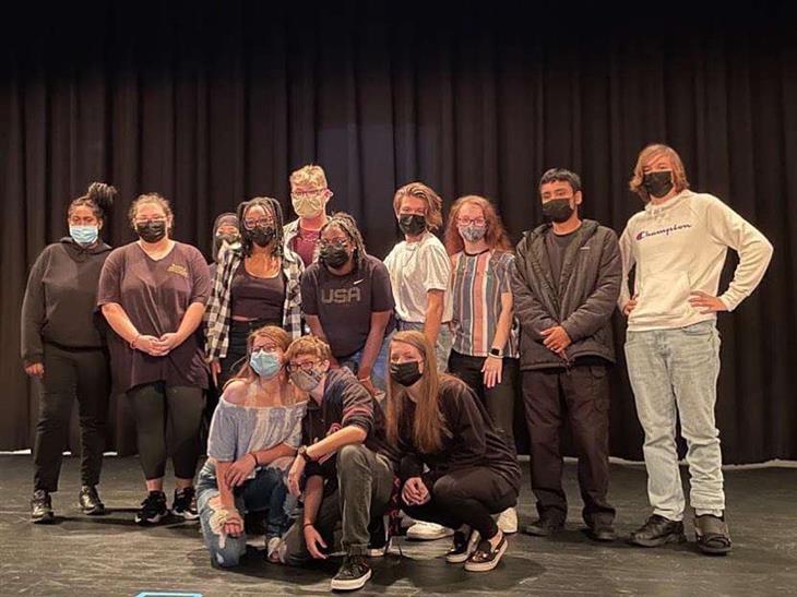 The North Gaston High School theater department received six awards at the North Carolina Theater Conference High School Play Festival for the production of โDonโt Kiss, Donโt Tell.โ